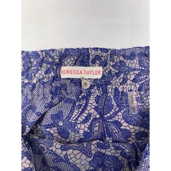 Rebecca Taylor Blue Floral Maxi Skirt - Picture 3 of 6